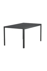 Break Outdoor - Esstisch rechteckig - schwarz/Aluminum - Outdoor - Esstische (rechteckig) - ALVAHOME
