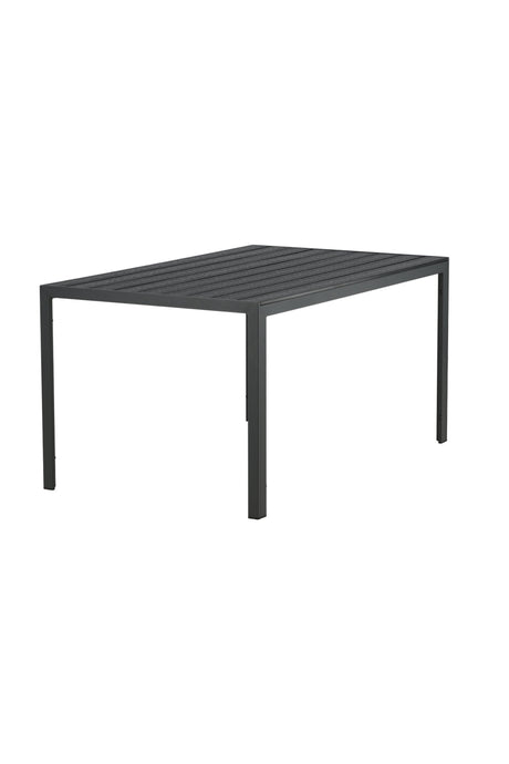 Break Outdoor - Esstisch rechteckig - schwarz/Aluminum - Outdoor - Esstische (rechteckig) - ALVAHOME