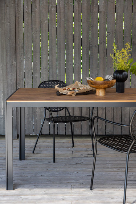 Break Outdoor - Esstisch rechteckig - schwarz/Aluminum - Outdoor - Esstische (rechteckig) - ALVAHOME