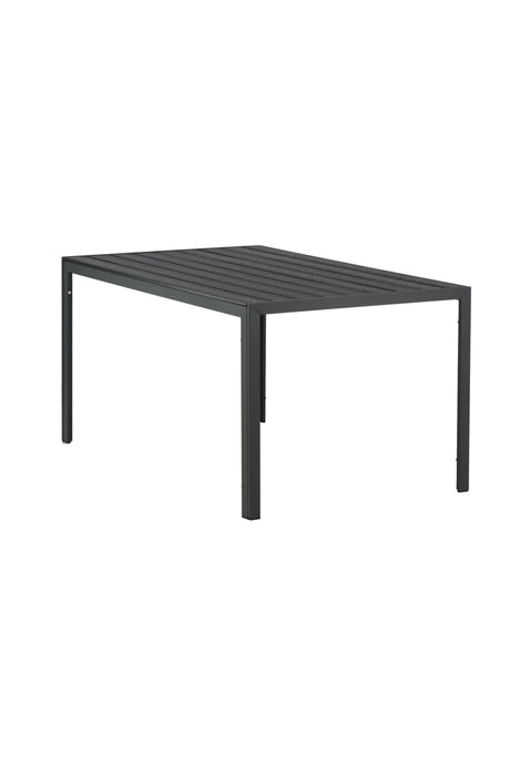Break Outdoor - Esstisch rechteckig - schwarz/Aluminum - Outdoor - Esstische (rechteckig) - ALVAHOME