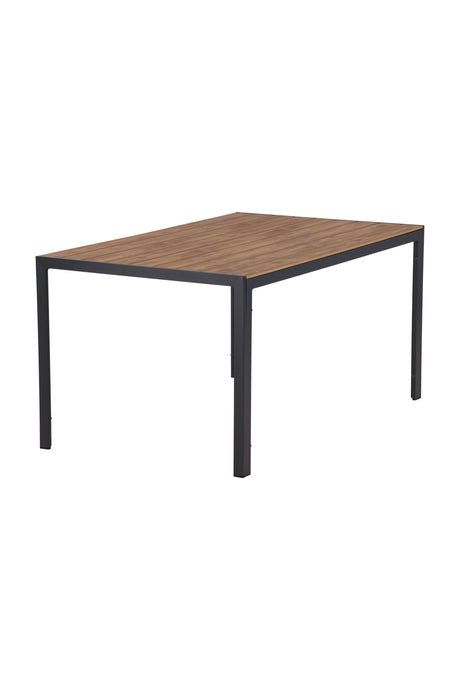 Break Outdoor - Esstisch rechteckig - schwarz/Aluminum - Outdoor - Esstische (rechteckig) - ALVAHOME