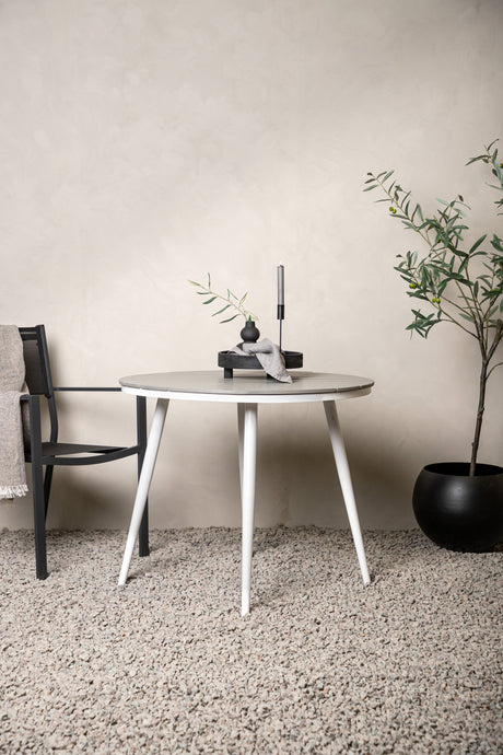 Break Outdoor - Esstisch rund - grau/Aintwood - Outdoor - Esstische (rund) - ALVAHOME