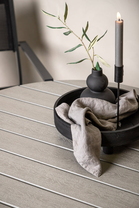 Break Outdoor - Esstisch rund - grau/Aintwood - Outdoor - Esstische (rund) - ALVAHOME