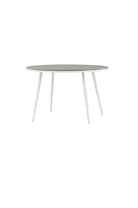Break Outdoor - Esstisch rund - grau/Aintwood - Outdoor - Esstische (rund) - ALVAHOME