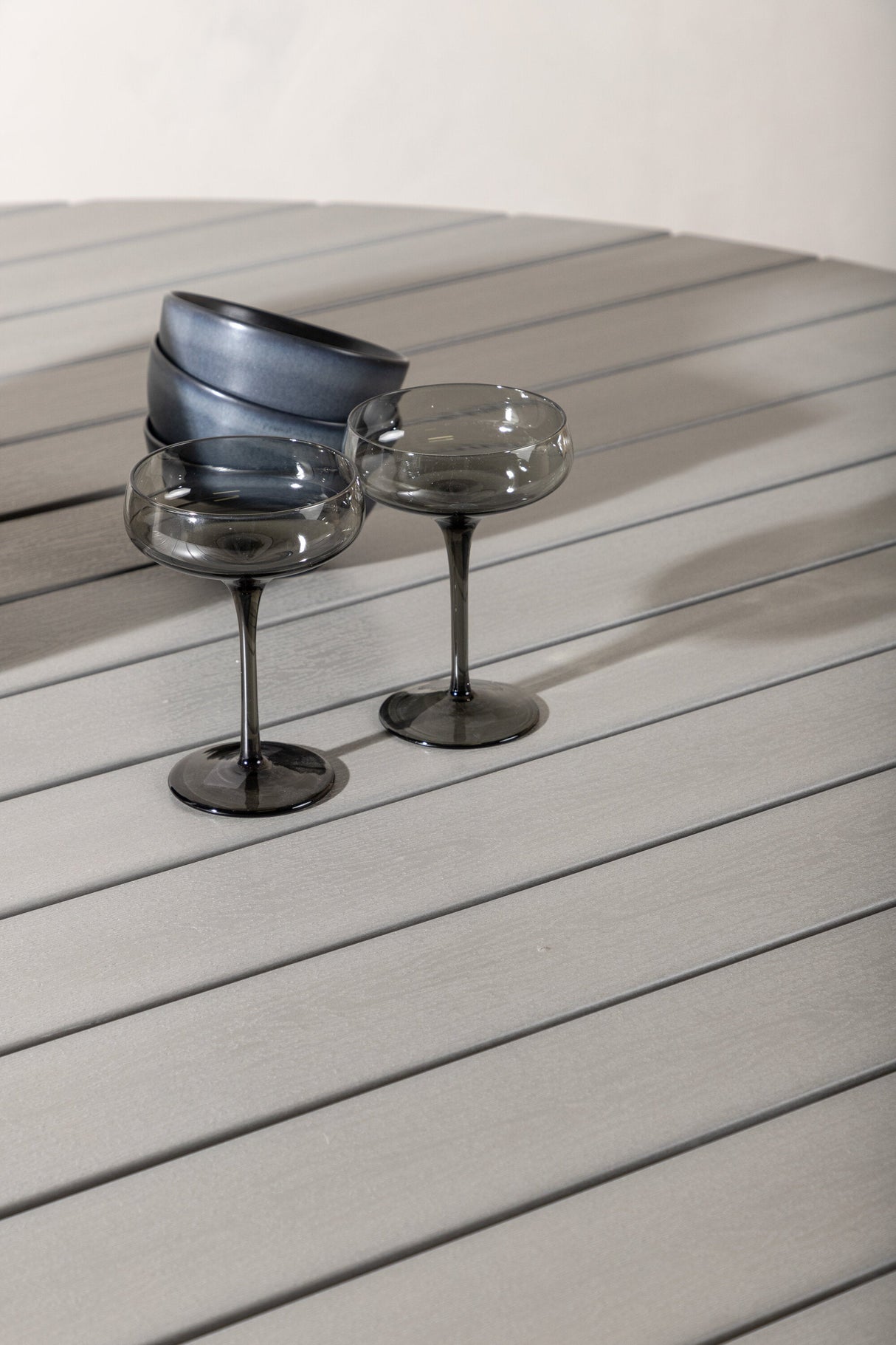 Break Outdoor - Esstisch rund - grau/Aluminum - Outdoor - Esstische (rund) - ALVAHOME