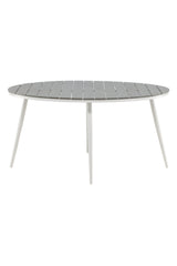 Break Outdoor - Esstisch rund - grau/Aluminum - Outdoor - Esstische (rund) - ALVAHOME