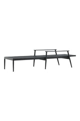 Break Outdoor Sun - Lounge - schwarz/Textilien - Outdoor Sun - Lounges - ALVAHOME