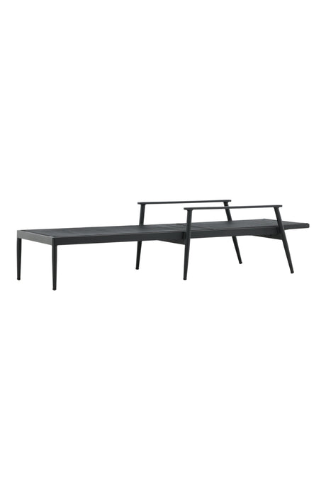 Break Outdoor Sun - Lounge - schwarz/Textilien - Outdoor Sun - Lounges - ALVAHOME