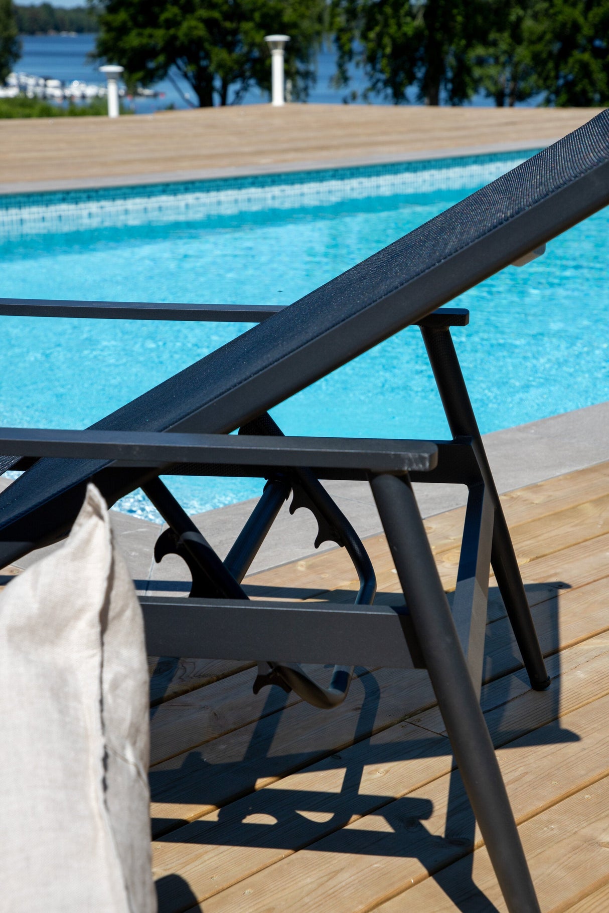 Break Outdoor Sun - Lounge - schwarz/Textilien - Outdoor Sun - Lounges - ALVAHOME