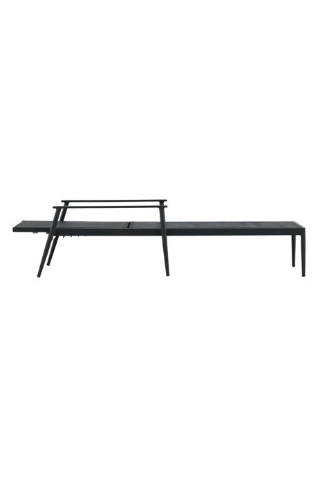 Break Outdoor Sun - Lounge - schwarz/Textilien - Outdoor Sun - Lounges - ALVAHOME