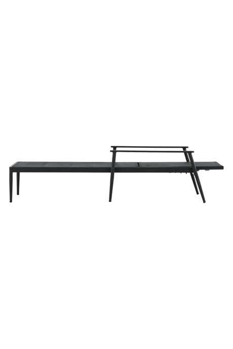 Break Outdoor Sun - Lounge - schwarz/Textilien - Outdoor Sun - Lounges - ALVAHOME