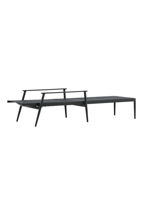 Break Outdoor Sun - Lounge - schwarz/Textilien - Outdoor Sun - Lounges - ALVAHOME