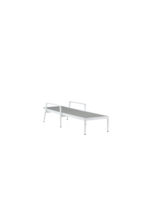 Break Outdoor Sun - Lounge - weiß/Textilien - Outdoor Sun - Lounges - ALVAHOME