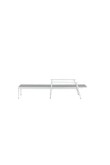 Break Outdoor Sun - Lounge - weiß/Textilien - Outdoor Sun - Lounges - ALVAHOME