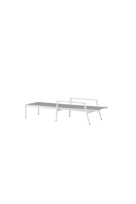 Break Outdoor Sun - Lounge - weiß/Textilien - Outdoor Sun - Lounges - ALVAHOME
