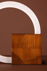 Brive Tischlampe - walnuss/Holz - Tischlampen - ALVAHOME