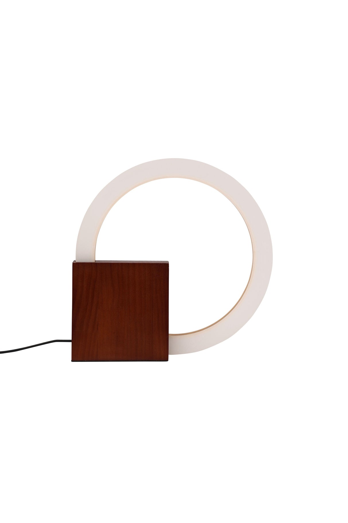 Brive Tischlampe - walnuss/Holz - Tischlampen - ALVAHOME