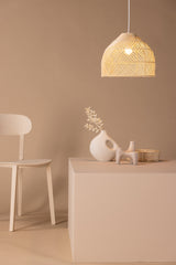 Brivela Pendelleuchte - natur/Rattan - Pendelleuchten - ALVAHOME
