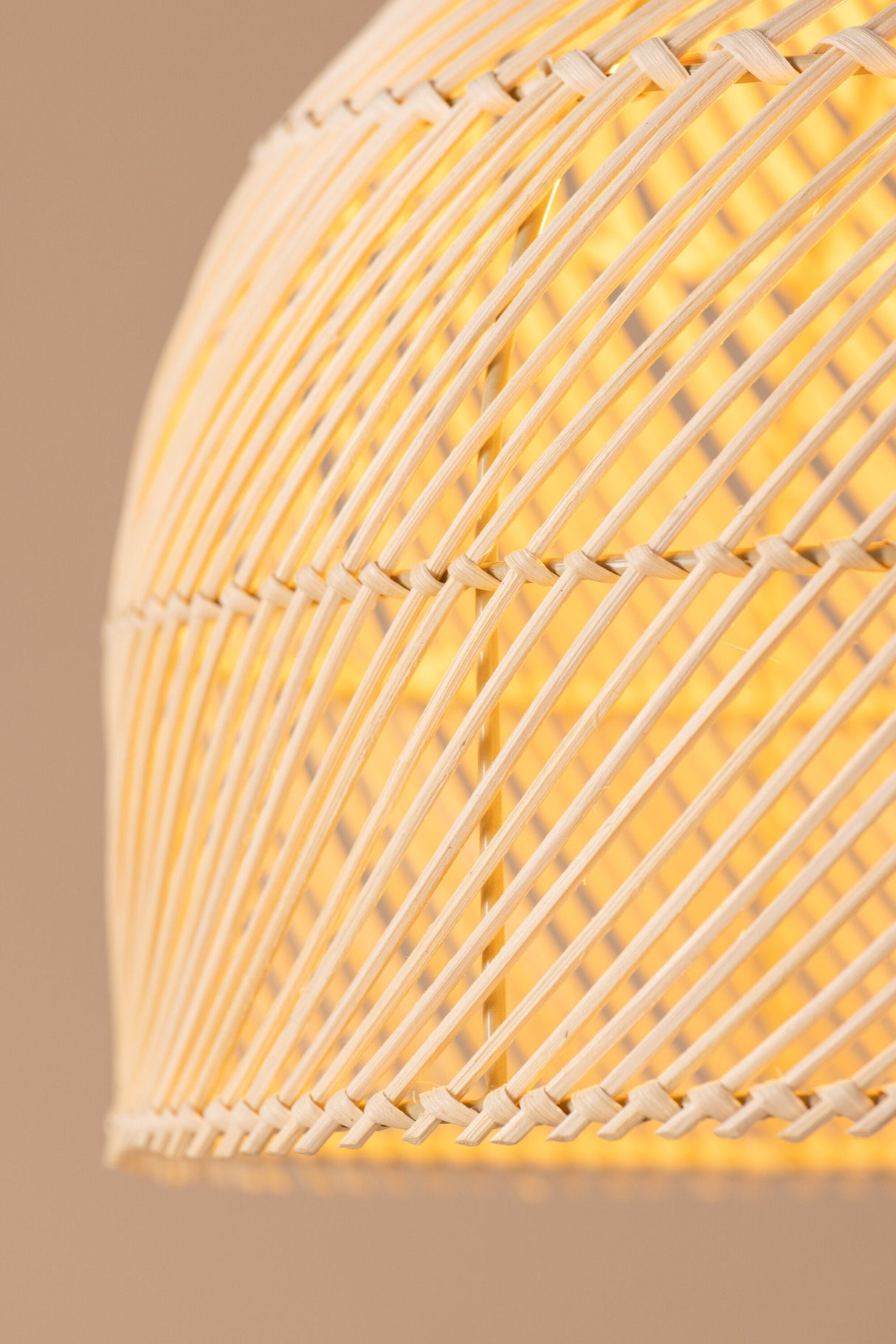 Brivela Pendelleuchte - natur/Rattan - Pendelleuchten - ALVAHOME