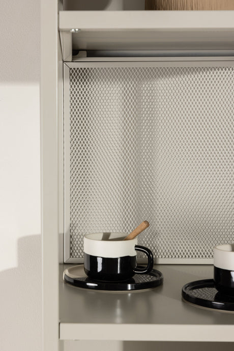 Buenos Aires Regal - beige/Stahl - Regale - ALVAHOME