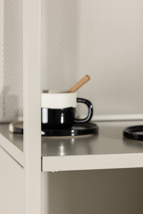 Buenos Aires Regal - beige/Stahl - Regale - ALVAHOME