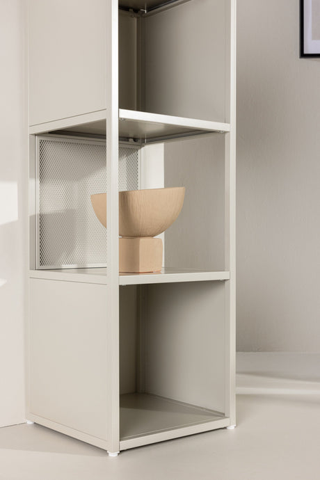 Buenos Aires Regal - beige/Stahl - Regale - ALVAHOME
