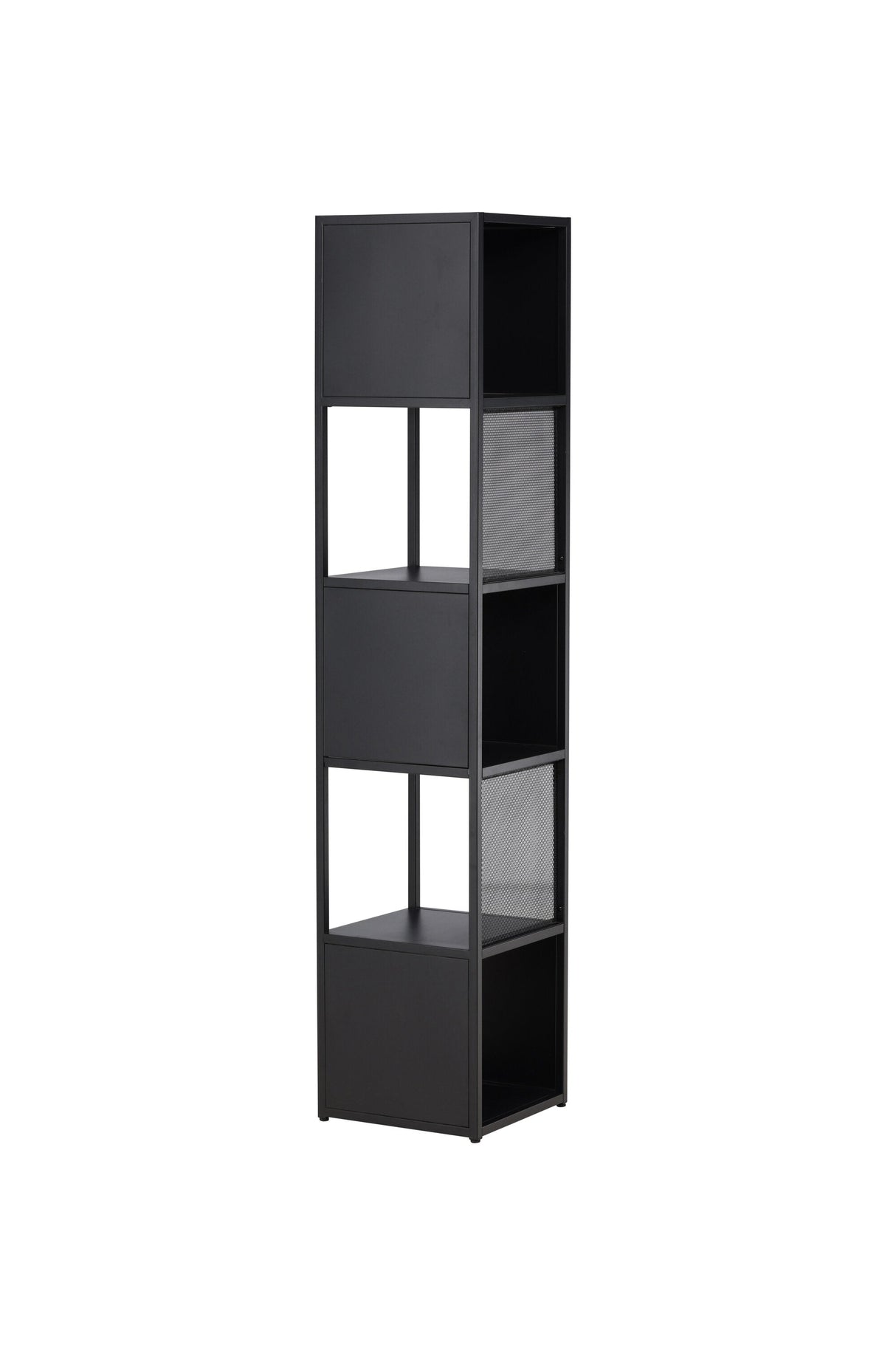 Buenos Aires Regal - schwarz/Stahl - Regale - ALVAHOME