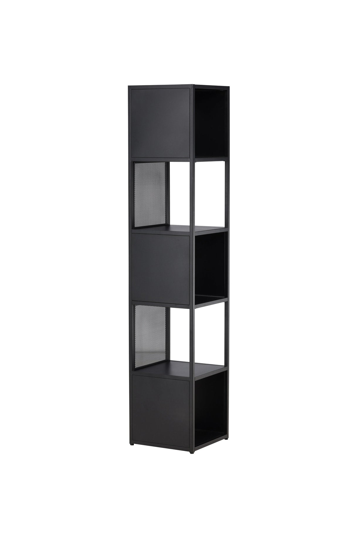 Buenos Aires Regal - schwarz/Stahl - Regale - ALVAHOME