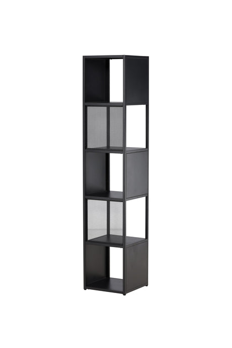 Buenos Aires Regal - schwarz/Stahl - Regale - ALVAHOME