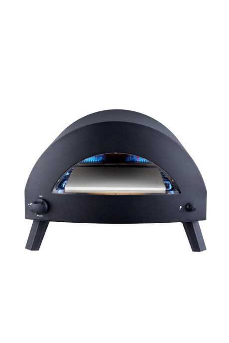 Bukom Pizzaofen - schwarz/Stahl - Pizzaöfen - ALVAHOME