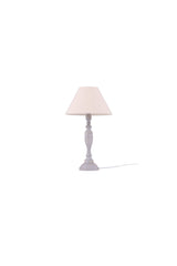 Caen Tischlampe - beige/Holz - Tischlampen - ALVAHOME