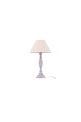 Caen Tischlampe - beige/Holz - Tischlampen - ALVAHOME