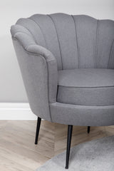 Calais Sessel - grau/Polyester - Sessel - ALVAHOME