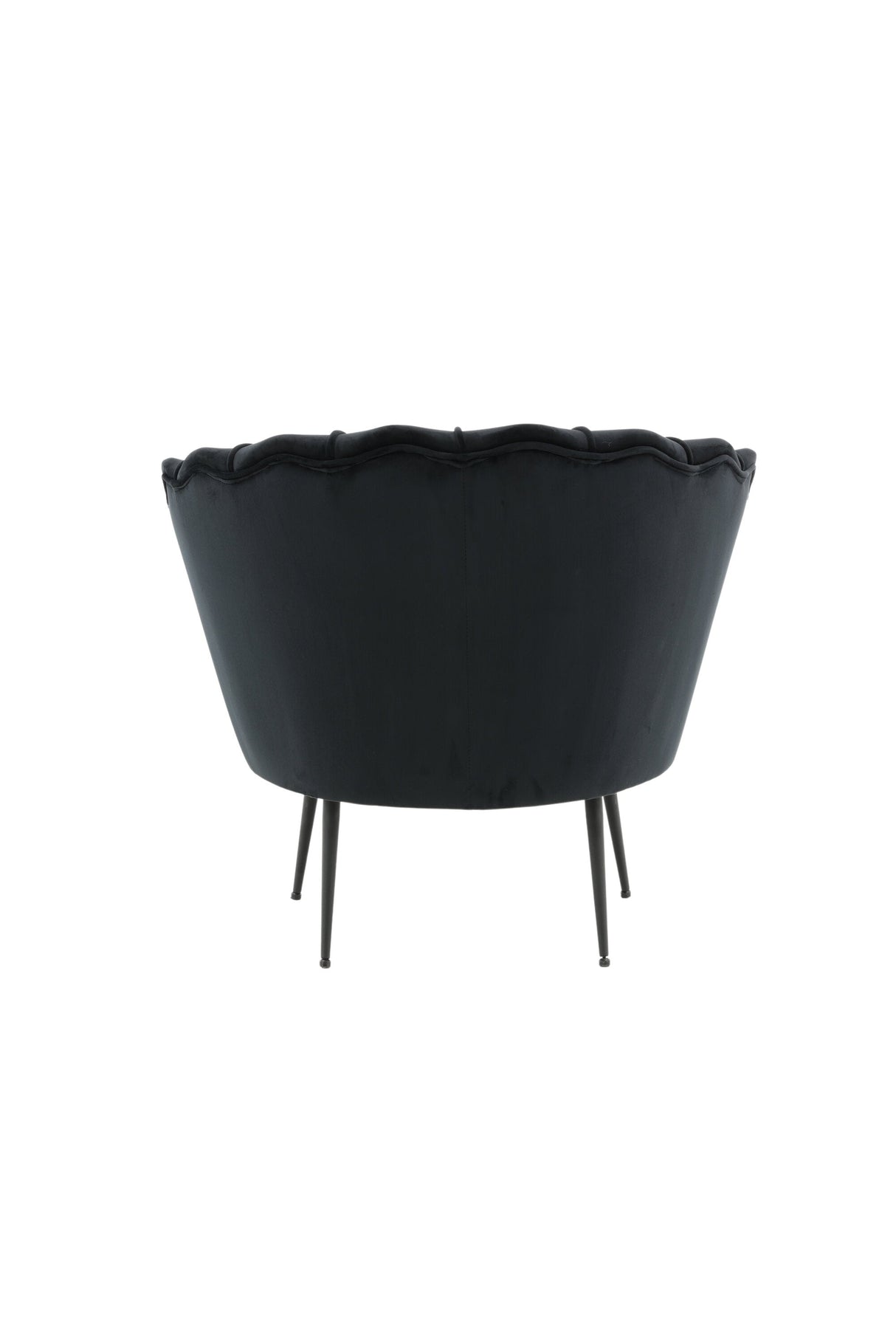Calais Sessel - schwarz/Polyester - Samt - Sessel - ALVAHOME