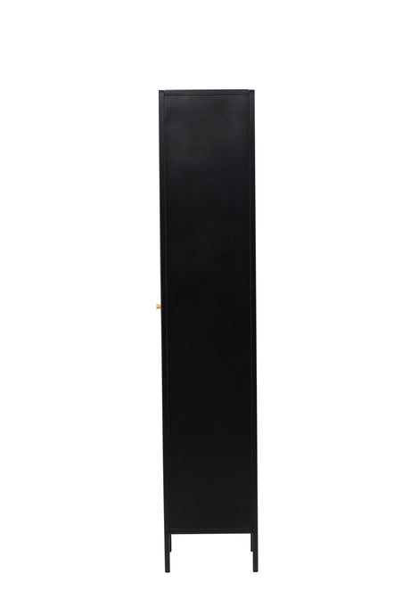 Cali Schrank - schwarz/Stahl - Schränke - ALVAHOME