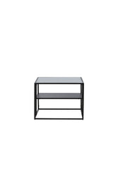 Campinas Couchtisch - schwarz/Stahl - Couchtische - ALVAHOME
