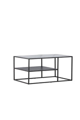Campinas Couchtisch - schwarz/Stahl - Couchtische - ALVAHOME