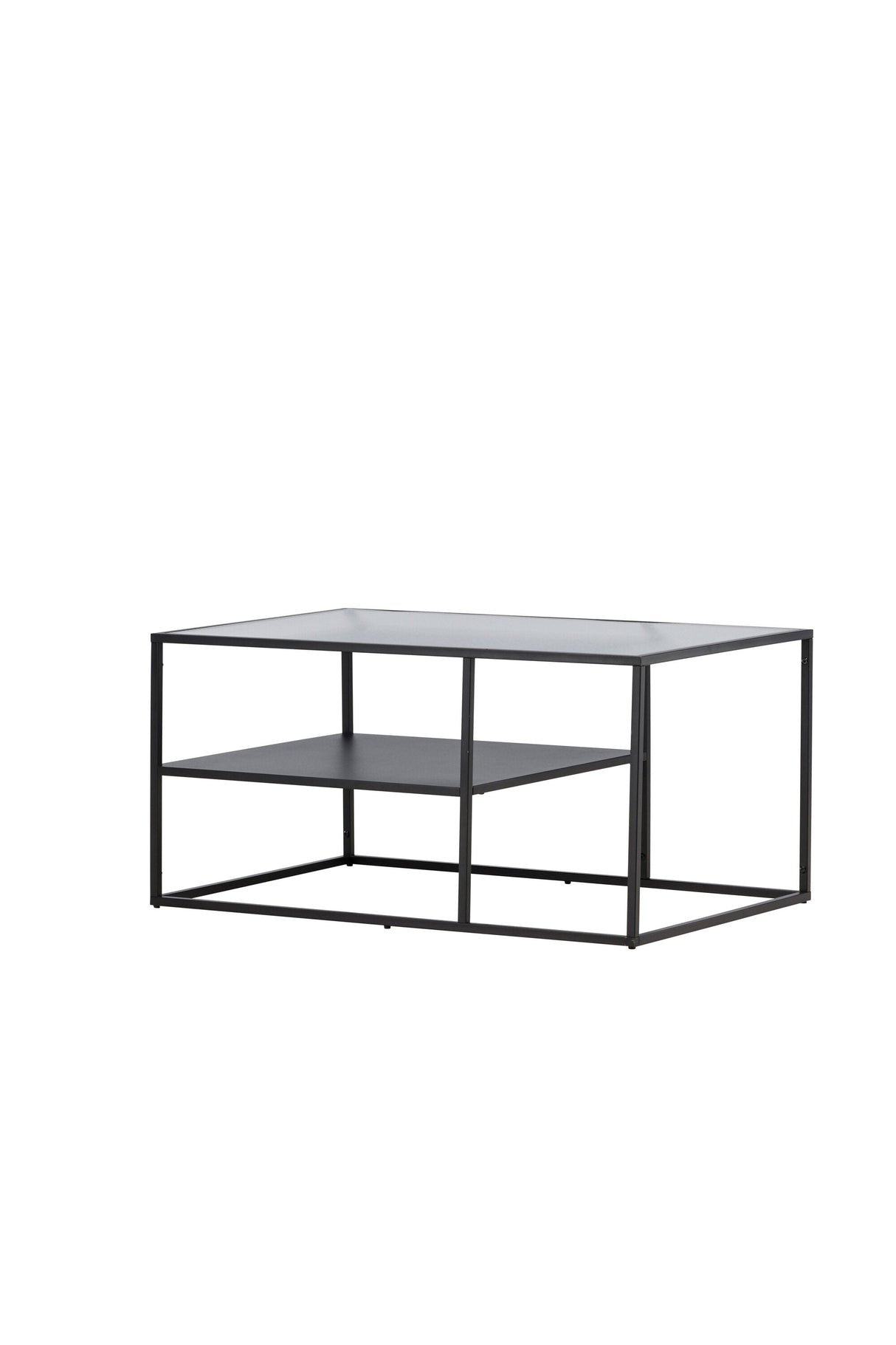 Campinas Couchtisch - schwarz/Stahl - Couchtische - ALVAHOME