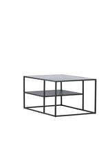 Campinas Couchtisch - schwarz/Stahl - Couchtische - ALVAHOME