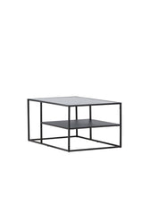 Campinas Couchtisch - schwarz/Stahl - Couchtische - ALVAHOME