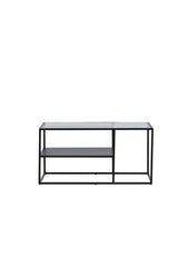 Campinas Couchtisch - schwarz/Stahl - Couchtische - ALVAHOME