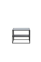 Campinas Couchtisch - schwarz/Stahl - Couchtische - ALVAHOME