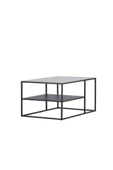 Campinas Couchtisch - schwarz/Stahl - Couchtische - ALVAHOME