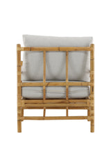 Cane Outdoor - Sessel - hellgrau/Rattan - Outdoor - Sessel - ALVAHOME