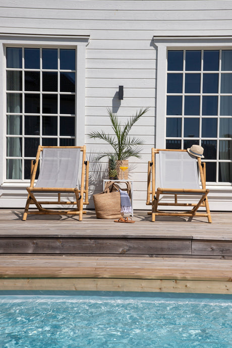Cane Outdoor Sun - Lounge - natur/Rattan - Outdoor Sun - Lounges - ALVAHOME