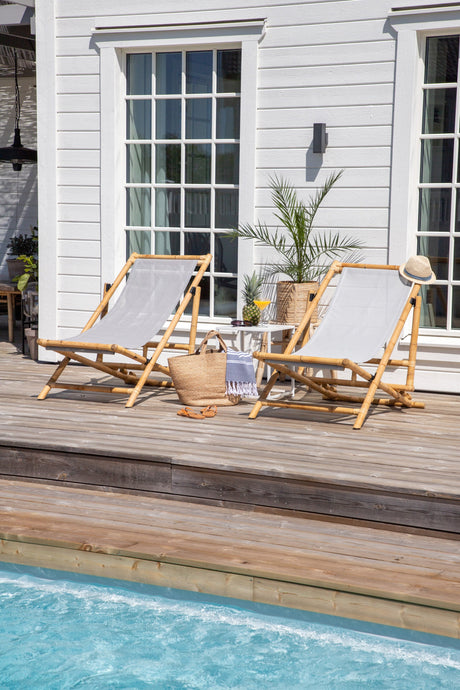 Cane Outdoor Sun - Lounge - natur/Rattan - Outdoor Sun - Lounges - ALVAHOME