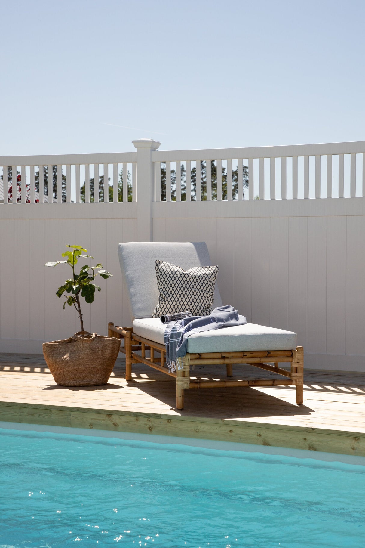 Cane Outdoor Sun - Lounge - natur/Rattan - Outdoor Sun - Lounges - ALVAHOME