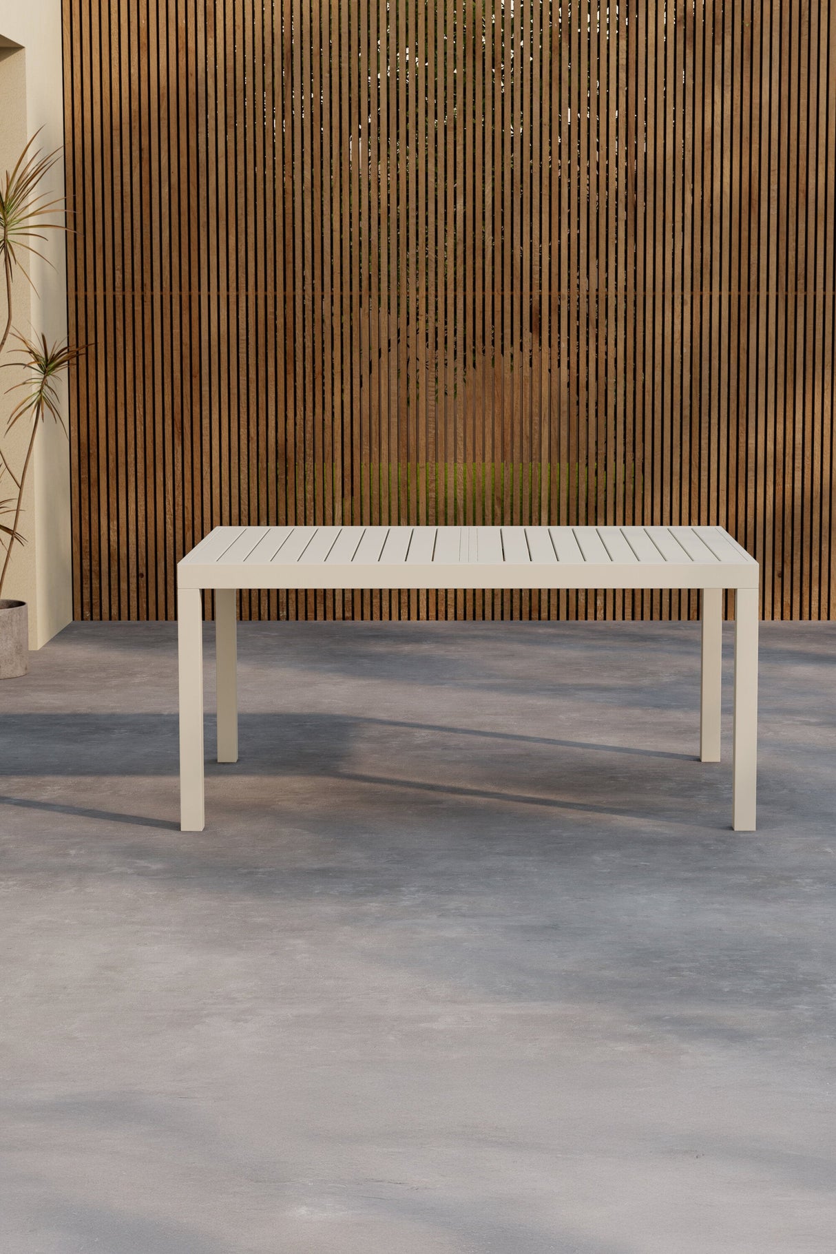 Capo Outdoor - Esstisch rechteckig - beige/Aluminum - Outdoor - Esstische (rechteckig) - ALVAHOME