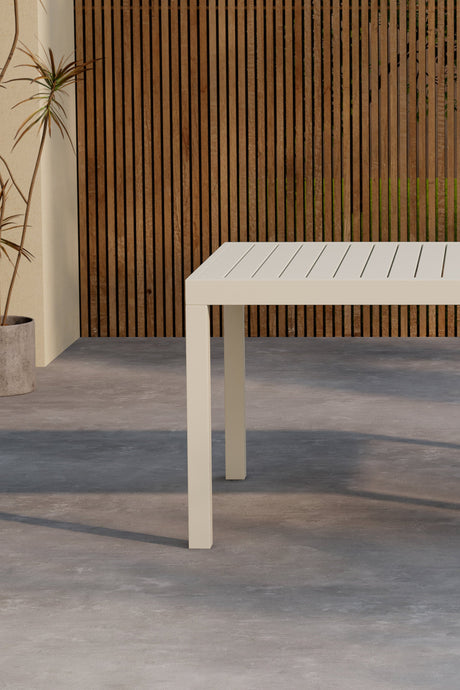 Capo Outdoor - Esstisch rechteckig - beige/Aluminum - Outdoor - Esstische (rechteckig) - ALVAHOME