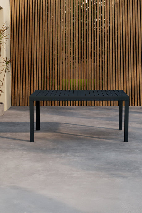 Capo Outdoor - Esstisch rechteckig - schwarz/Aluminum - Outdoor - Esstische (rechteckig) - ALVAHOME